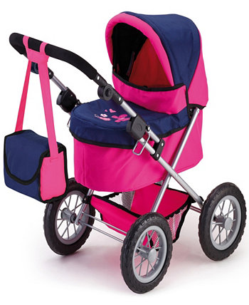 Куклы синие, ярко-розовые, модная коляска с бабочкой Bayer Design