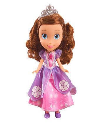Disney Junior Sofia Первая принцесса София 10,5-дюймовая кукла с кристально-фиолетовым платьем Redbox
