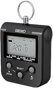 Seiko DM90B Compact Metronome, Black Seiko