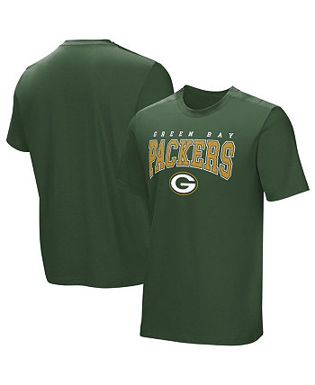 Мужская зеленая адаптивная футболка Green Bay Packers Home Team NFL
