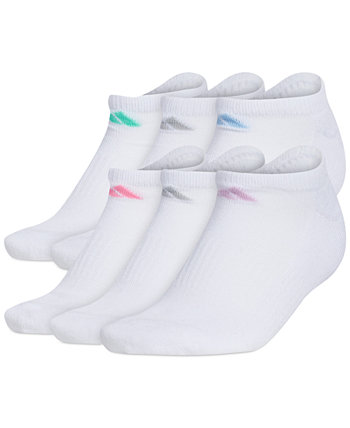 Женщины 6-Pk. Спортивные мягкие носки-невидимки Adidas