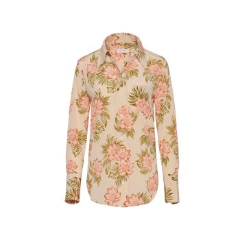 Шелковая рубашка с цветочным принтом Quinne EQUIPMENT