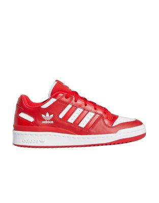 Кроссовки adidas Originals Forum Low в красно-белом цвете для мужчин Adidas