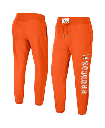 Женские оранжевые брюки-джоггеры Denver Broncos French Terry WEAR by Erin Andrews