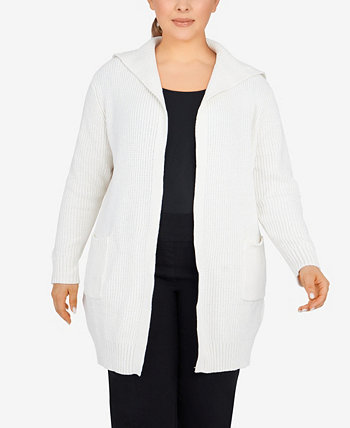 Plus Size Long Line Cardigan Sweater Ruby Rd.