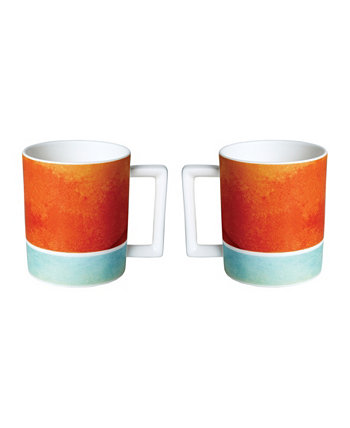 Кружки Reve Orange - набор из 2 шт. Twig New York