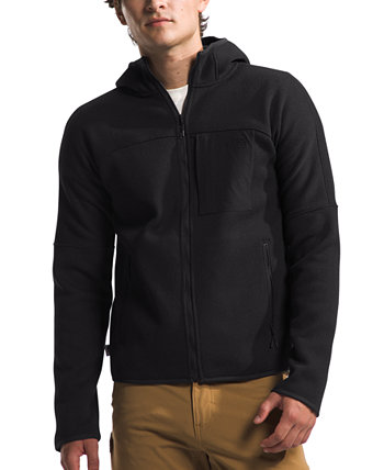 Мужская флисовая куртка с капюшоном на молнии спереди The North Face
