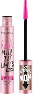 essence | Lash Without Limits Extreme Lengthening & Volume Mascara (01 | Extra Black) | Volumizing & Lengthening | Vegan, Cruelty Free & Paraben Free Essence