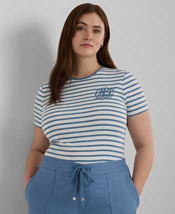 Женская футболка с коротким рукавом Plus Size от LAUREN Ralph Lauren LAUREN Ralph Lauren