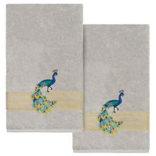 Linum Home Textiles Turkish Cotton Penelope 2-piece Embellished Bath Towel Set Linum Home