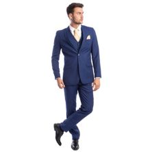 Мужской Костюм Azzuro Slim-fit 3pc Средне-серый Azzuro