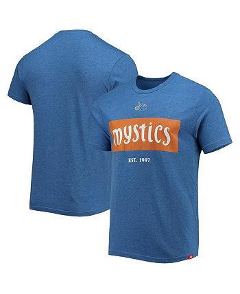 Мужская футболка Tri-Blend к 25-летию Royal Washington Mystics Sportiqe