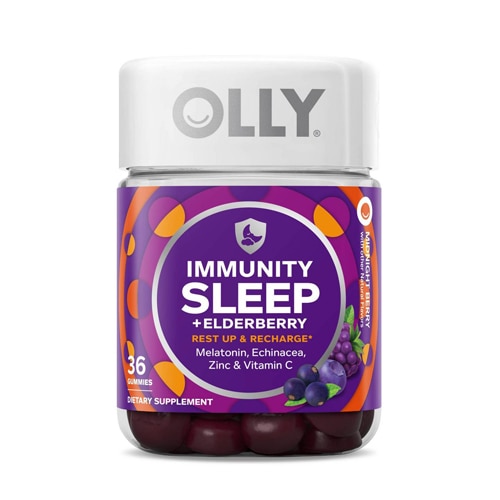 Olly Immunity Sleep + Elderberry - Полуночная ягода - 36 карат OLLY