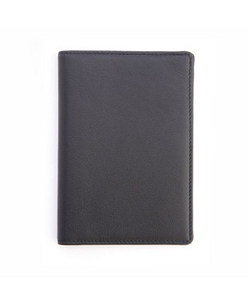 Кожаный кошелек для паспорта с блокировкой RFID ROYCE New York