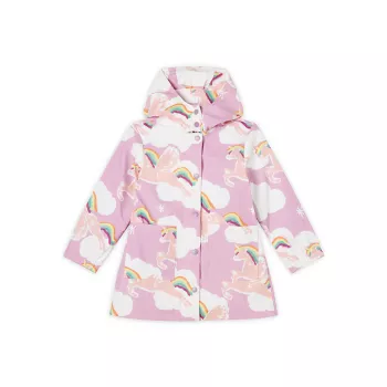 Детское пальто для девочек с принтом единорога Stella McCartney Stella McCartney