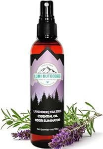 Lumi Outdoors Natural Shoe Deodorizer Spray & Odor Eliminator - Lavender Tea Tree Essential Oil Odor Eater Lumi Outdoors