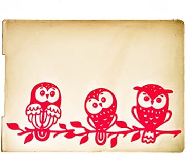 Owl Branches Plastic Embossing Folders for Card Making Scrapbooking and Other Paper Crafts 22051817 KWELLAM