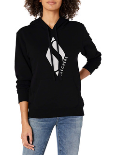 Толстовка с капюшоном и пуловером с логотипом Diamond SKECHERS