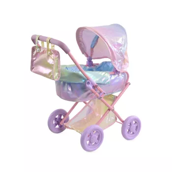 Little World Magical Dreamland Iridescent Deluxe Stroller Teamson