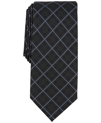 Мужской тонкий галстук Mathison Grid, созданный для Macy's Alfani