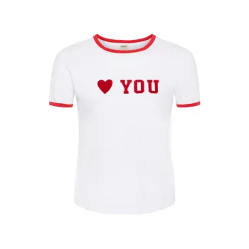 Tommie Love You Graphic T-Shirt L'AGENCE