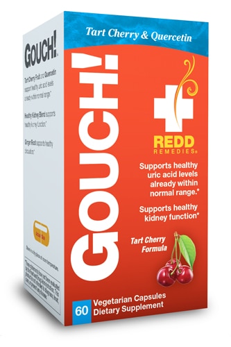 Redd Remedies Goutch!™ — 60 вегетарианских капсул Redd Remedies