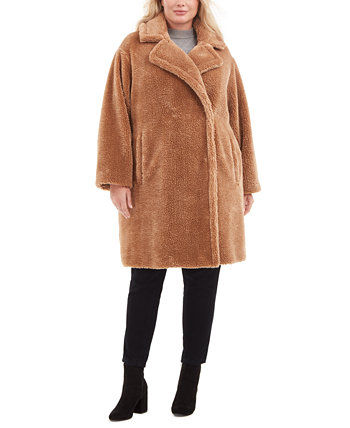 Plus Size Faux Fur Teddy Coat Michael Kors 13 650 Usmall.ru