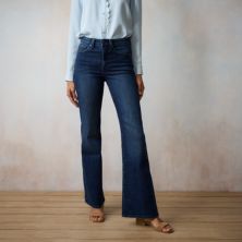 Women's LC Lauren Conrad Curvy Super High Rise Flare Jeans LC Lauren Conrad
