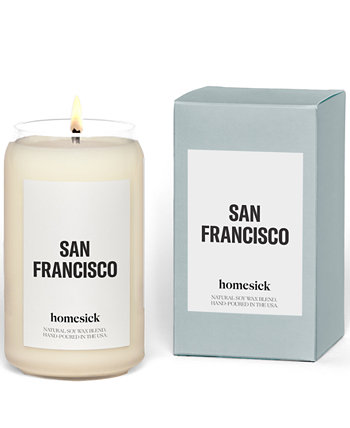 Свеча Сан-Франциско, заваренный кофе и ирис, 13,75 унций Homesick Candles