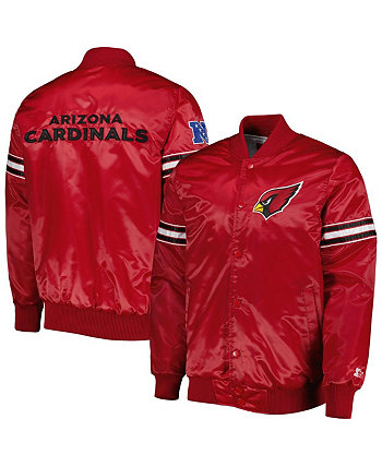 Мужская куртка Cardinal Arizona Cardinals The Pick and Roll Full-Snap Starter