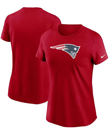 Женская красная футболка с логотипом New England Patriots Essential Nike