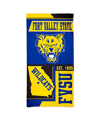 Пляжное полотенце State Spectra Fort Valley State Wildcats 60 x 30 дюймов Wincraft