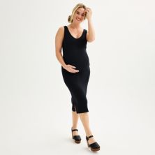 Платье-свитер без рукавов с V-образным вырезом Sonoma Goods For Life® для беременных SONOMA