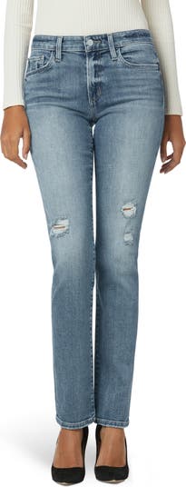 Рваные зауженные джинсы до щиколотки со средней посадкой Lara Joe's