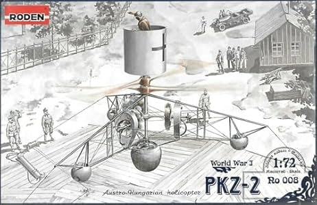 Roden PKZ-2 Helicopter Model Kit Roden