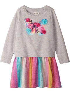 Платье с заниженной талией и цветочным принтом бабочек (Малыши / Маленькие дети / Дети старшего возраста) Hatley Kids