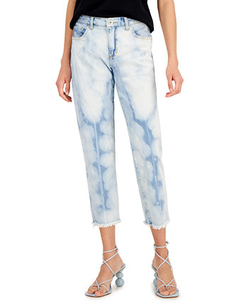 Отбеленные джинсы прямого кроя со средней посадкой, созданные для Macy's INC International Concepts