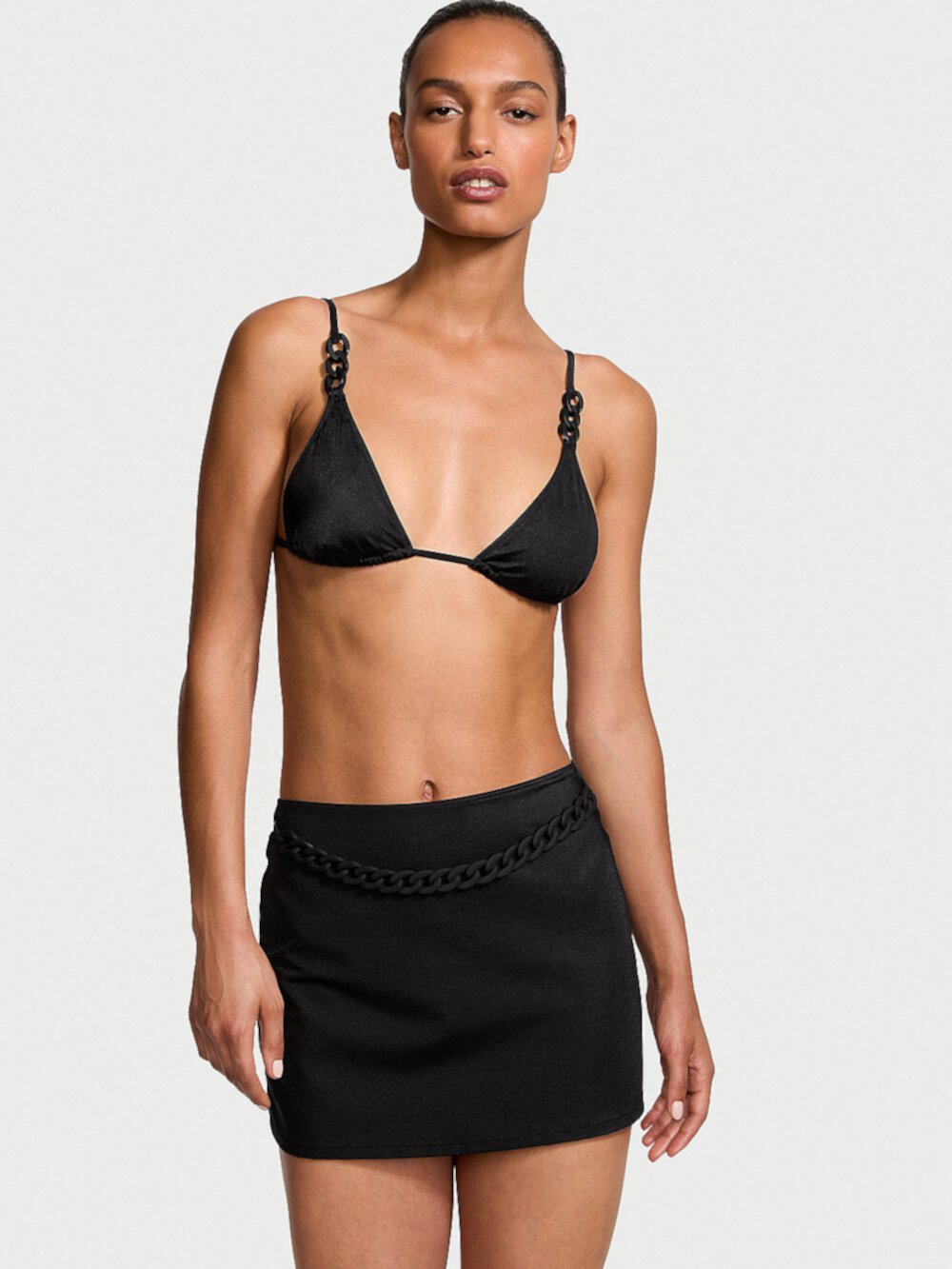 New Style! Chain-Link Mini Cover-Up Skirt Victoria's Secret Swim