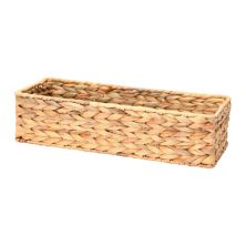 Household Essentials Hyacinth Rectangular Storage Basket Household Essentials
