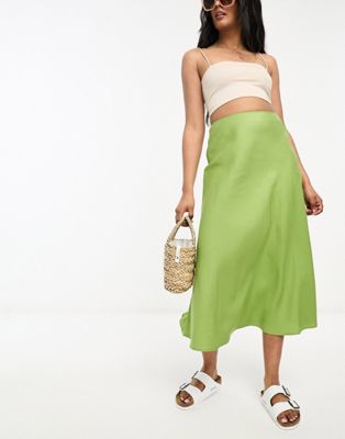 Мятно-зеленая юбка-комбинация Urban Revivo Urban Revivo