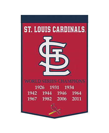 St. Louis Cardinals 24" x 38" Championship Banner Wincraft