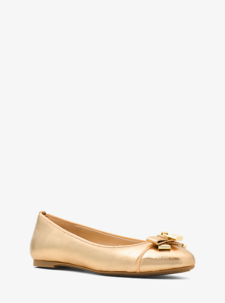 Alice leather ballet 2025 flat michael kors
