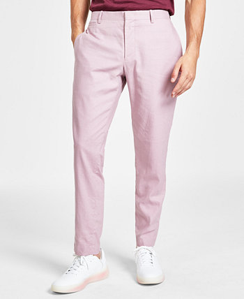 Мужские облегающие брюки из смесового льна, созданные для Macy's I.N.C. International Concepts