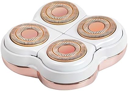 tuokiy Legs Hair Remover Replacement Head Compatible with Finishing Touch Flawless Electric Legs Shaver for Women,Rose Gold 2-pc Pack Tuokiy