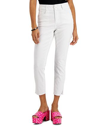 Juniors' Double-Button Skinny Jeans Dollhouse