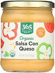 365 by Whole Foods Market, Organic Salsa Con Queso, 15 Ounce 365 by Whole Foods Market