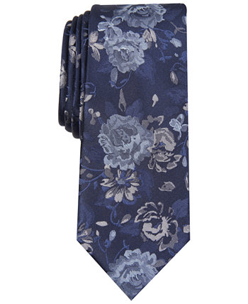 Men's Hilton Floral Slim Tie, Created for Macy's Bar III