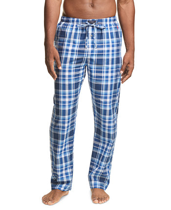 Купить Пижамы Мужские тканые пижамные брюки в клетку Ralph Lauren, цвет -черный, по цене 7 260 рублей в интернет-магазине Usmall.ru