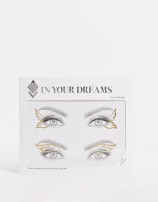 In Your Dreams Gold Theona Gold Eye Stickers In Your Dreams