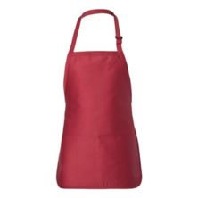 Full-Length Apron with Pouch Pocket Floso